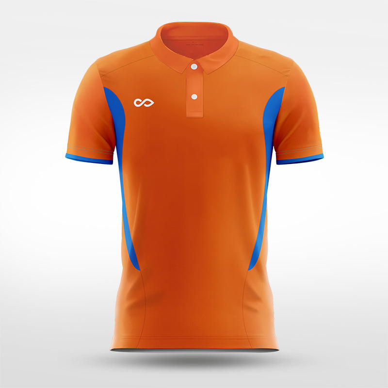 Adult Lapel Polo Glostellara - AS203RYXY3 orange