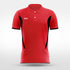 Adult Lapel Polo Glostellara - AS203RYXY3 red