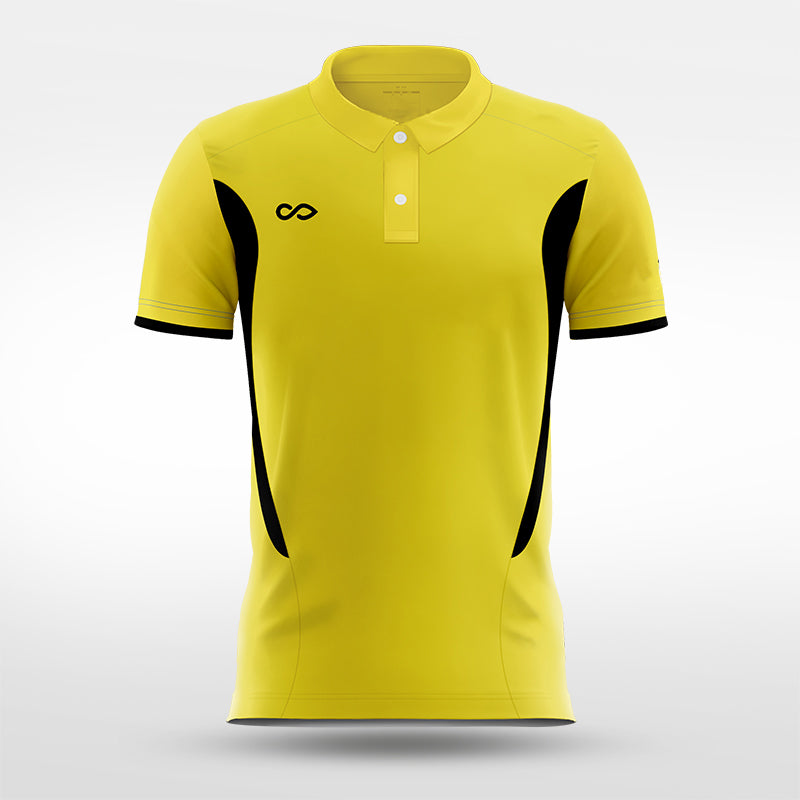 Adult Lapel Polo Glostellara - AS203RYXY3 yellow