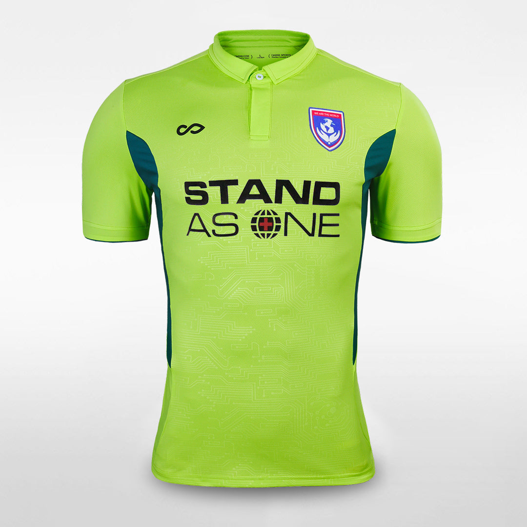 Soccer Jersey Honara - AS206AZZ1 limegreen