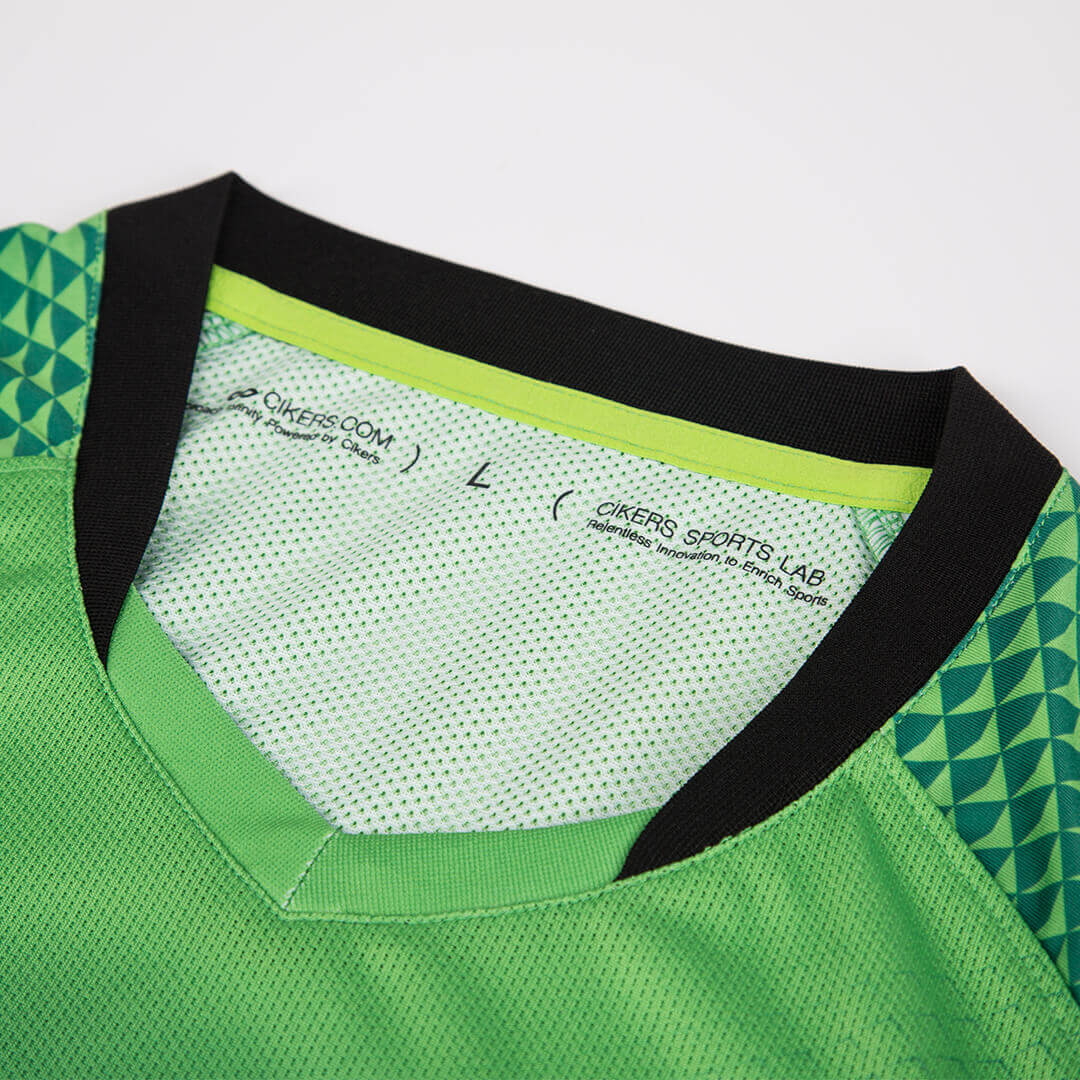 Kid Goalie Short Sleeve Piscara - AS221ANZ8 limegreen