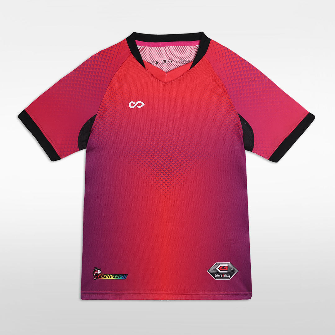 Kid Goalie Short Sleeve Piscara - AS221ANZ8 red