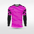 Kid Long Sleeve Goalkeeper Jersey Tigrora - AS222ATLS8 hotpink