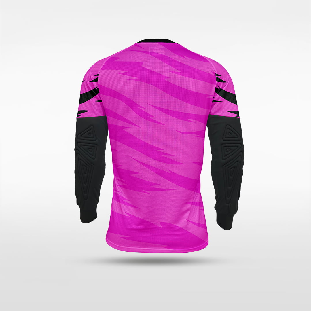 Kid Long Sleeve Goalkeeper Jersey Tigrora - AS222ATLS8 hotpink