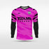 Kid Long Sleeve Goalkeeper Jersey Tigrora - AS222ATLS8 hotpink