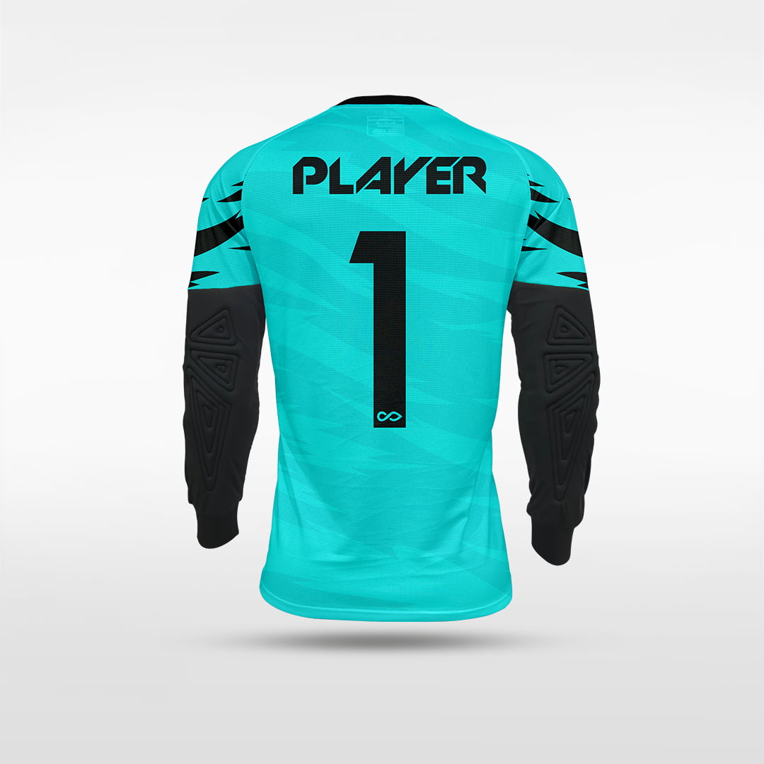 Kid Long Sleeve Goalkeeper Jersey Tigrora - AS222ATLS8 mediumspringgreen