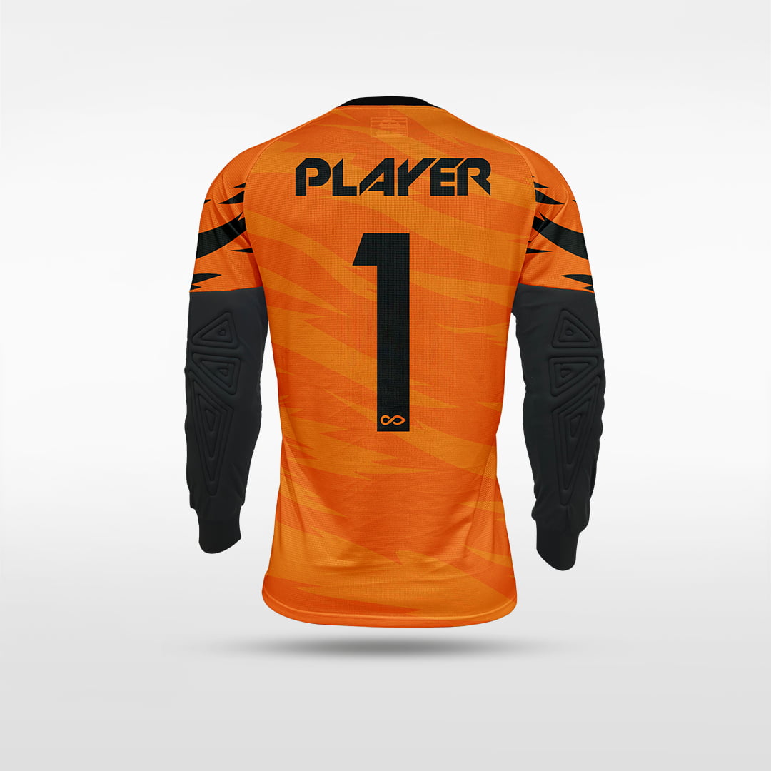 Kid Long Sleeve Goalkeeper Jersey Tigrora - AS222ATLS8 orange