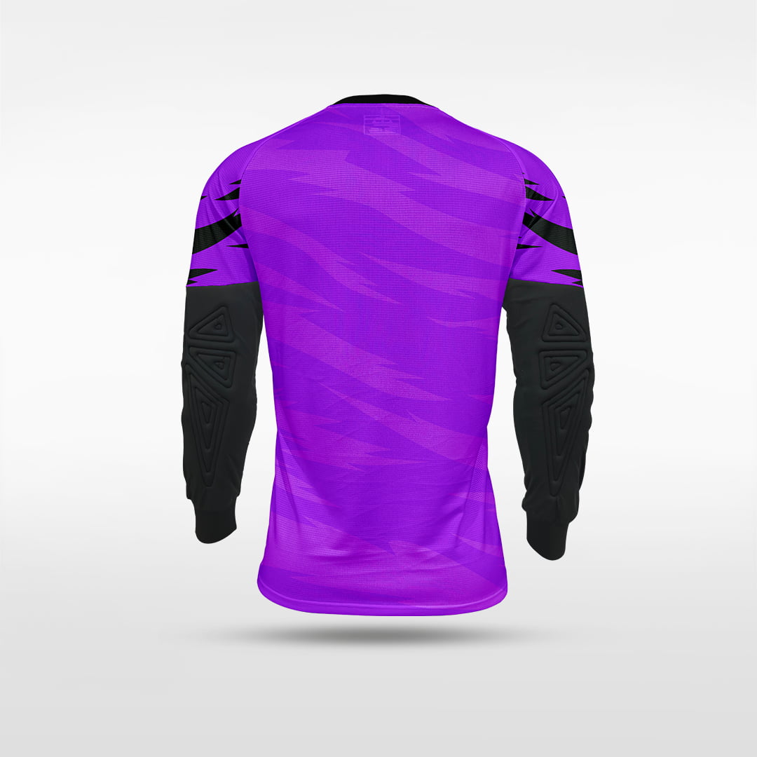 Kid Long Sleeve Goalkeeper Jersey Tigrora - AS222ATLS8 purple