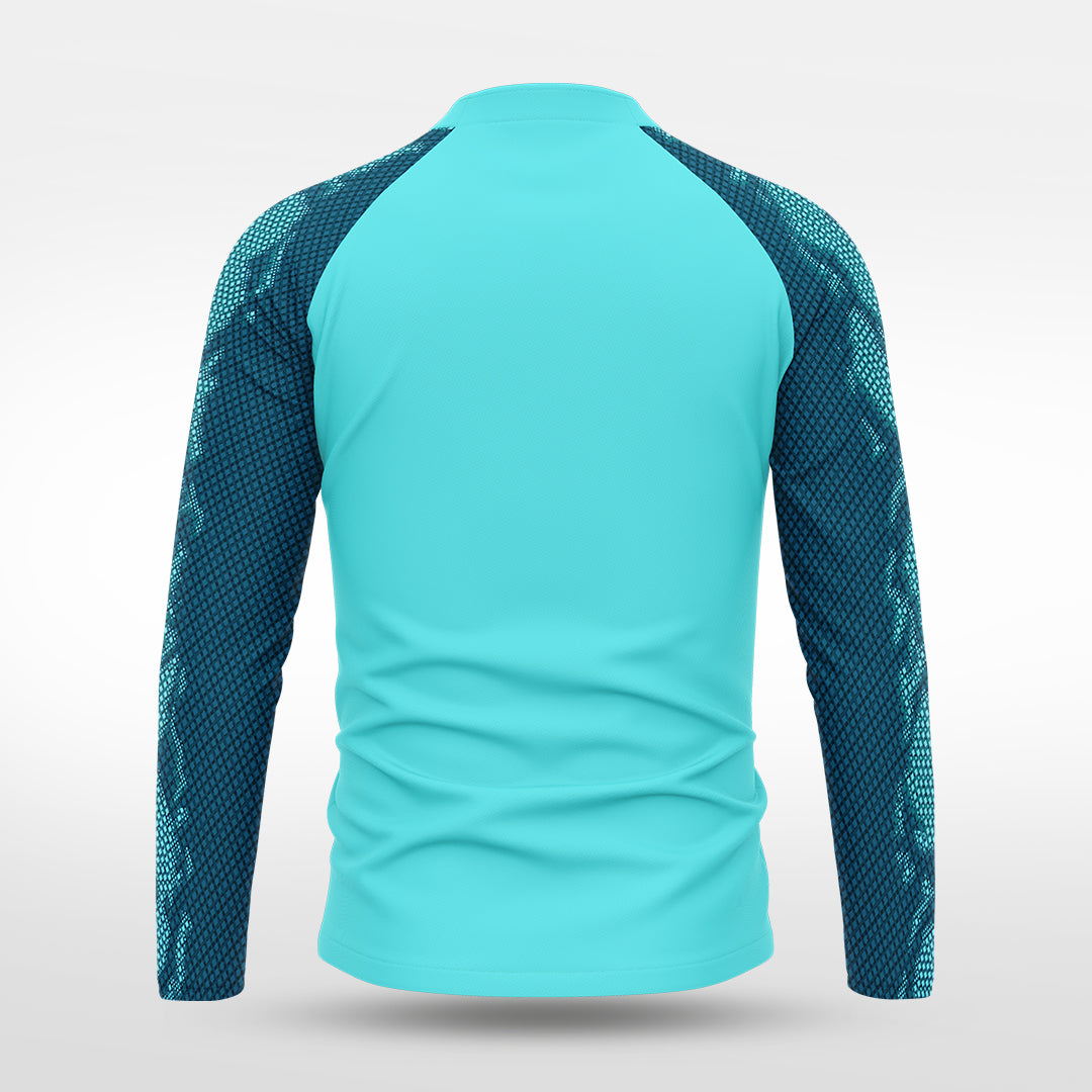 1/4 Half Zip Vanta Series Noctra - AS233AAVG3 mediumspringgreen