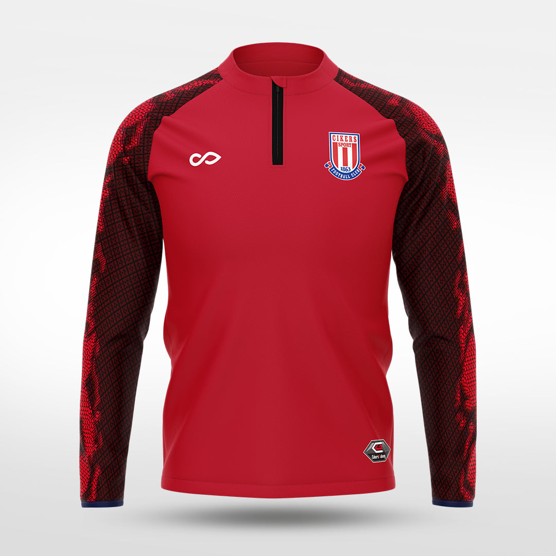 1/4 Half Zip Vanta Series Noctra - AS233AAVG3 red