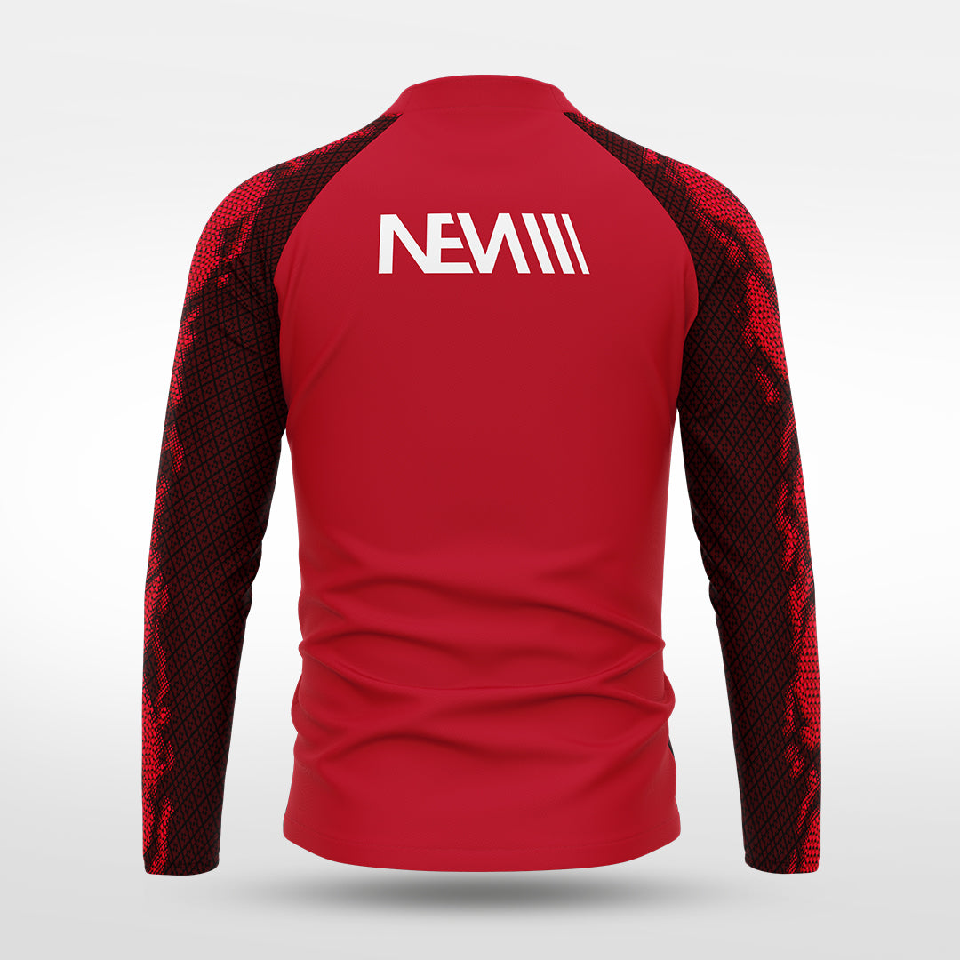 1/4 Half Zip Vanta Series Noctra - AS233AAVG3 red