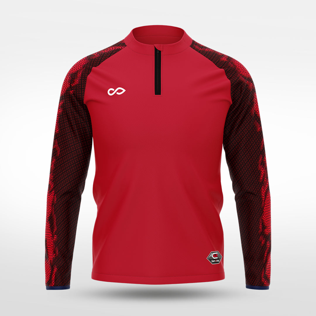 1/4 Half Zip Vanta Series Noctra - AS233AAVG3 red
