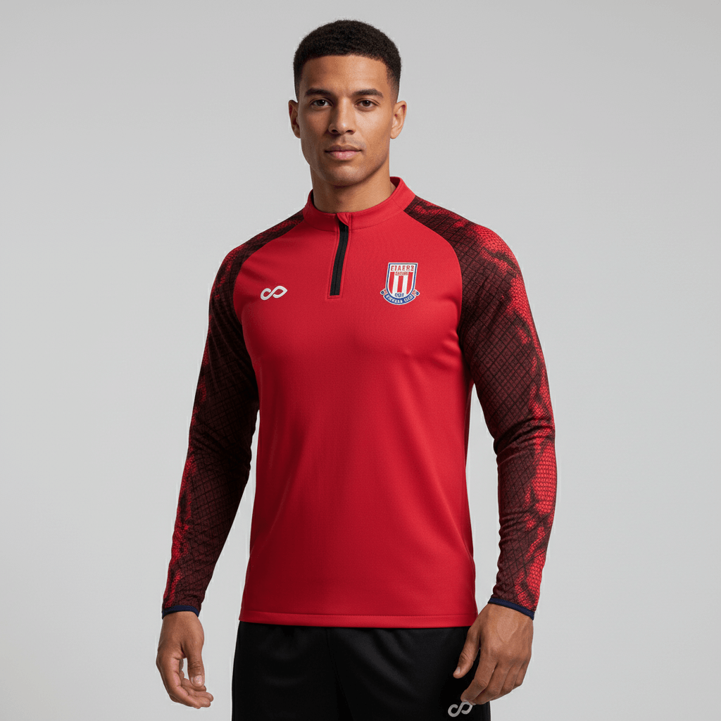 1/4 Half Zip Vanta Series Noctra - AS233AAVG3 red