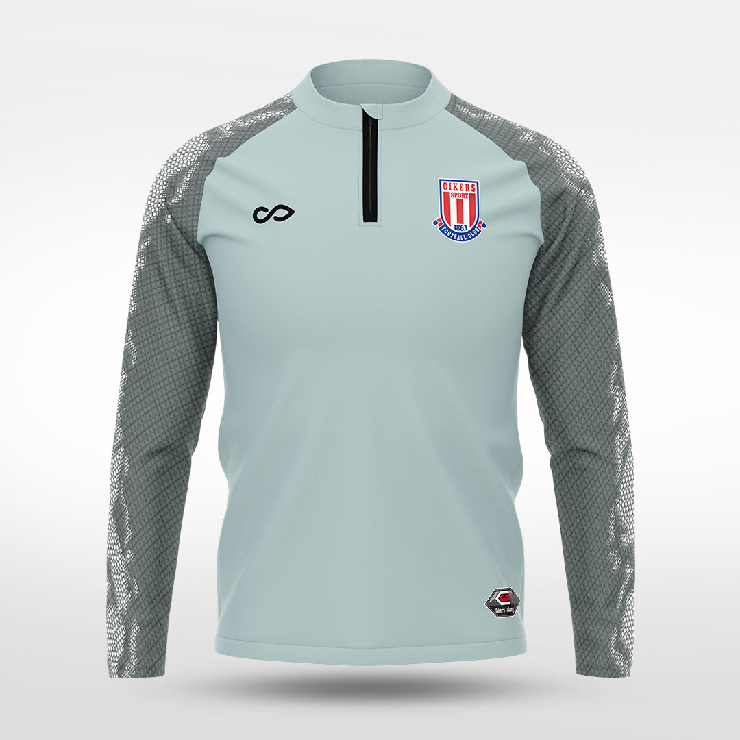 1/4 Half Zip Vanta Series Noctra - AS233AAVG3 silver