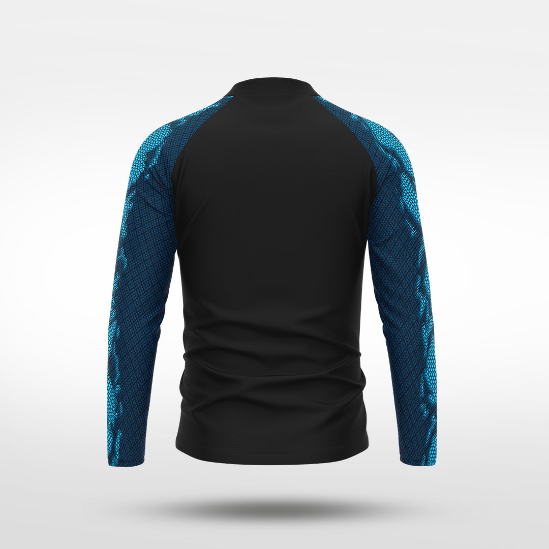 kid 1/4 Half Zip Vanta Series Noctra - AS233AAVG8 black