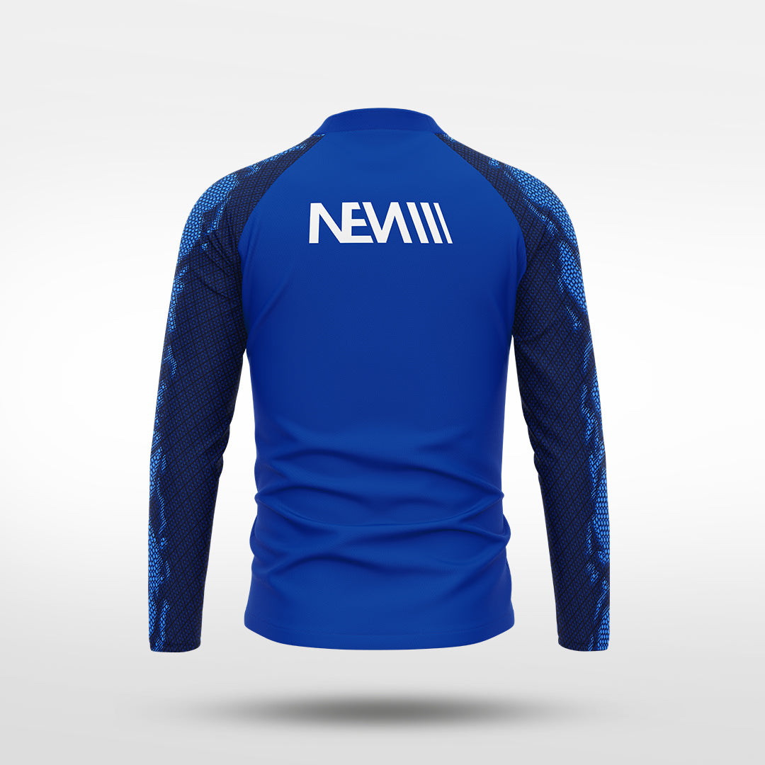 kid 1/4 Half Zip Vanta Series Noctra - AS233AAVG8 blue