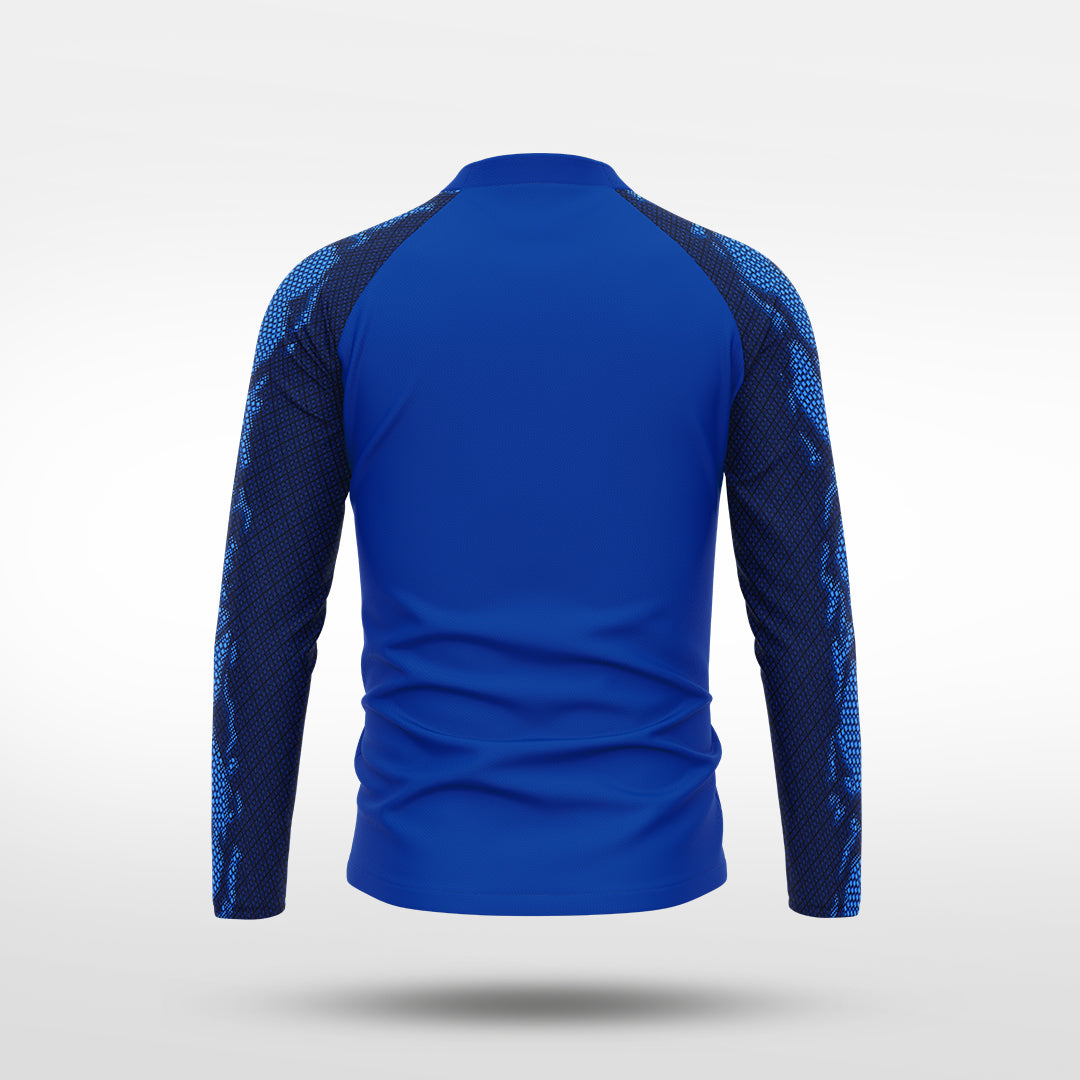 kid 1/4 Half Zip Vanta Series Noctra - AS233AAVG8 blue