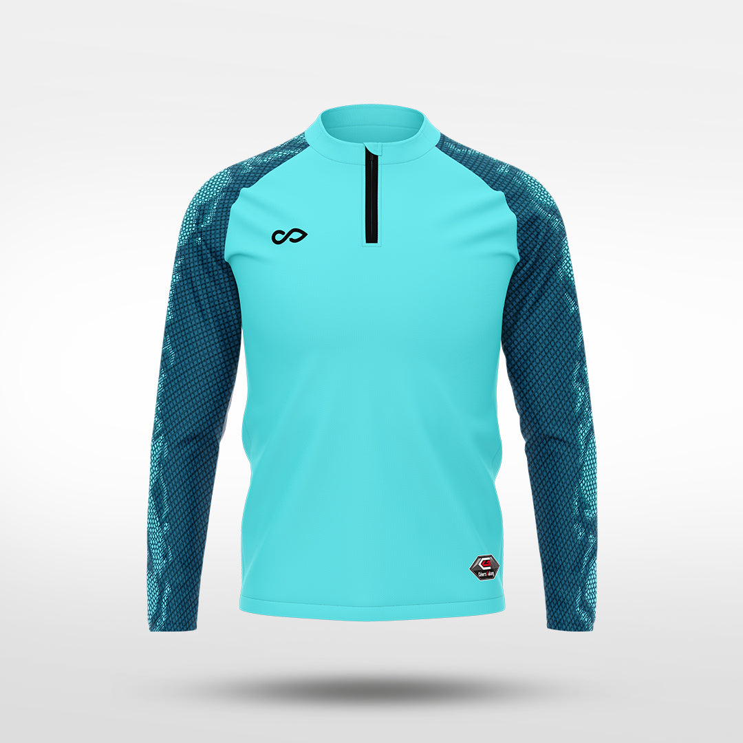 kid 1/4 Half Zip Vanta Series Noctra - AS233AAVG8 mediumspringgreen