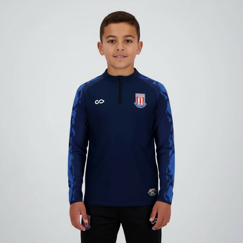 kid 1/4 Half Zip Vanta Series Noctra - AS233AAVG8 navy