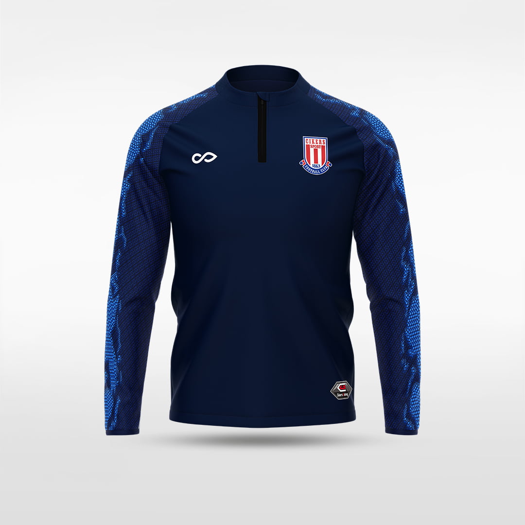 kid 1/4 Half Zip Vanta Series Noctra - AS233AAVG8 navy