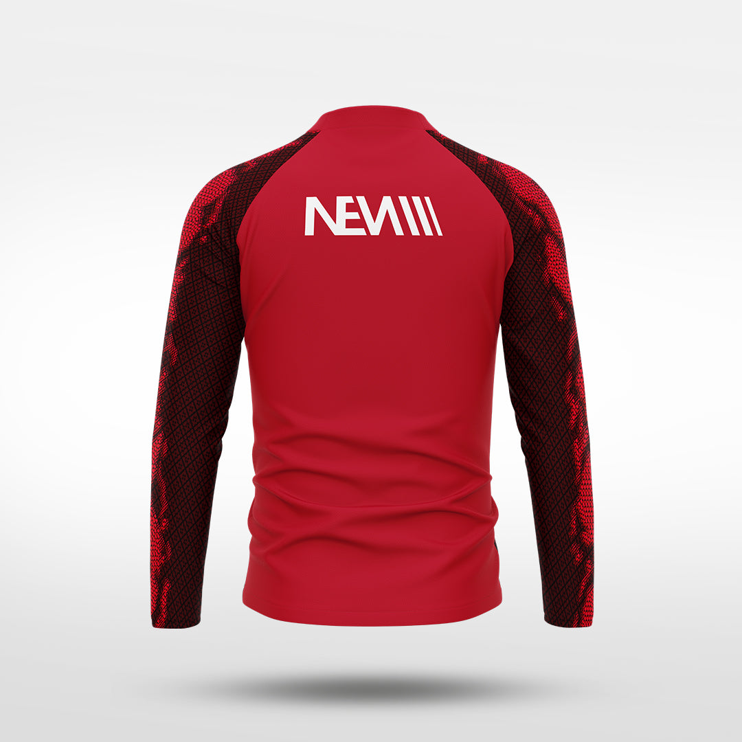 kid 1/4 Half Zip Vanta Series Noctra - AS233AAVG8 red