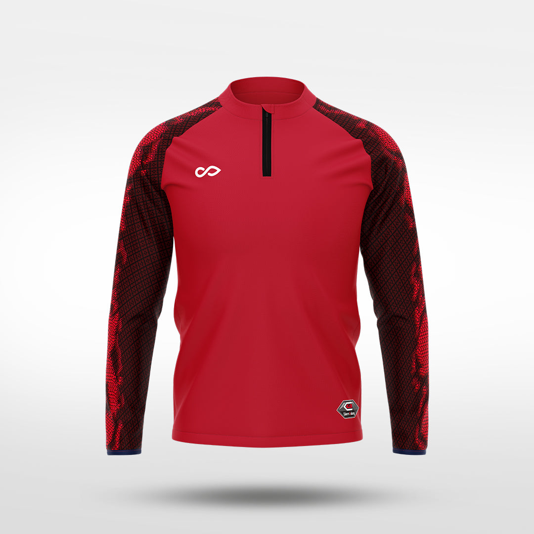 kid 1/4 Half Zip Vanta Series Noctra - AS233AAVG8 red