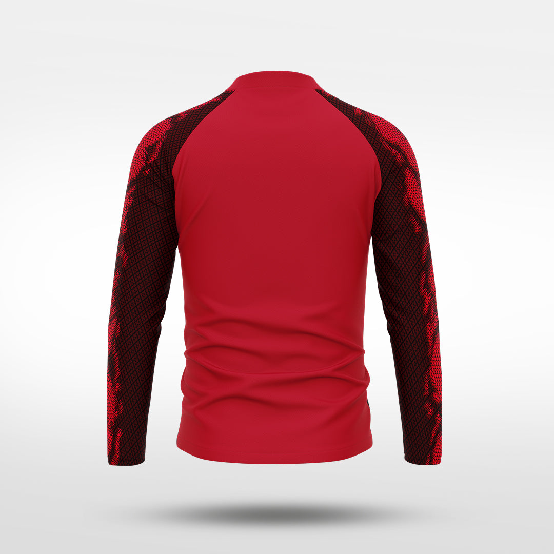 kid 1/4 Half Zip Vanta Series Noctra - AS233AAVG8 red