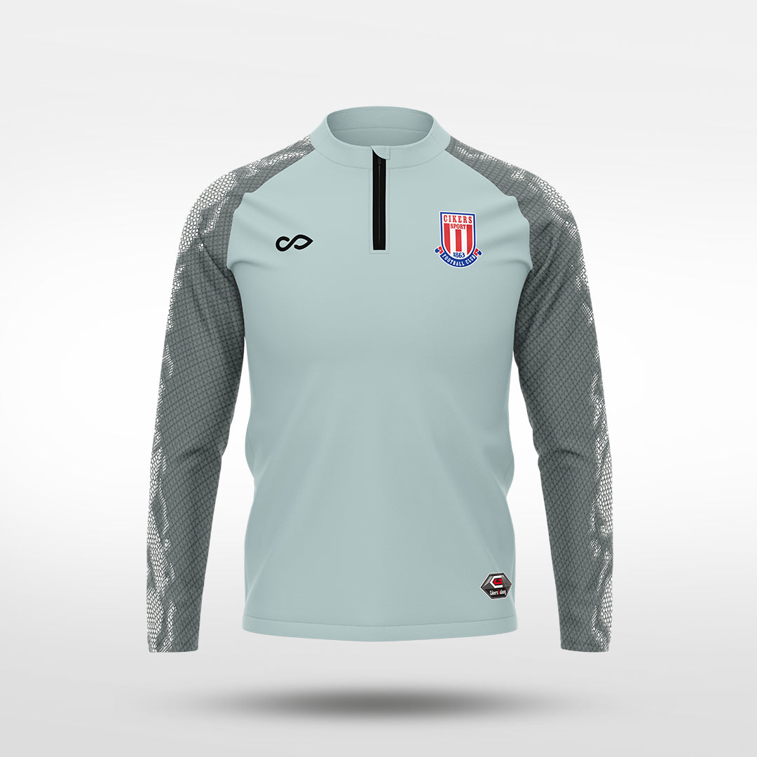 kid 1/4 Half Zip Vanta Series Noctra - AS233AAVG8 silver