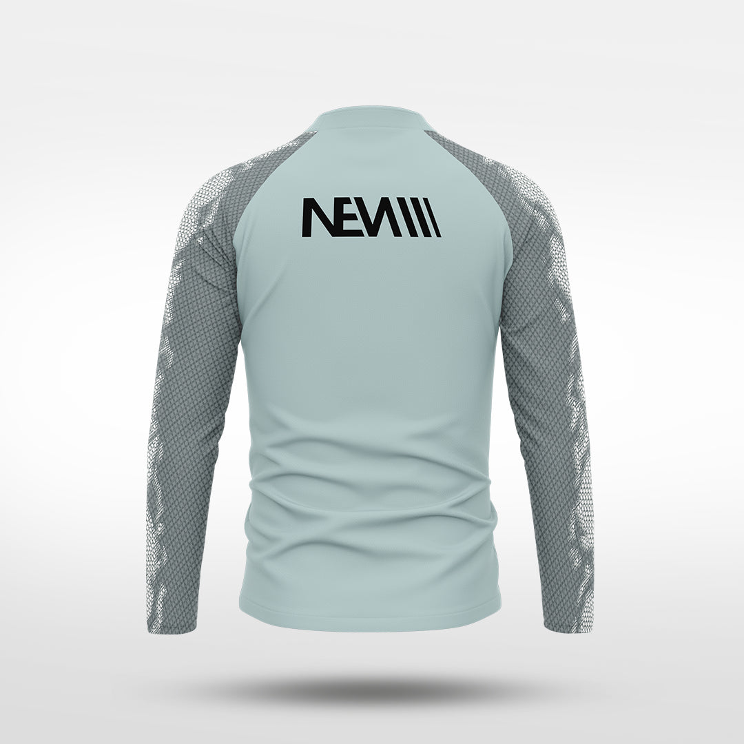 kid 1/4 Half Zip Vanta Series Noctra - AS233AAVG8 silver