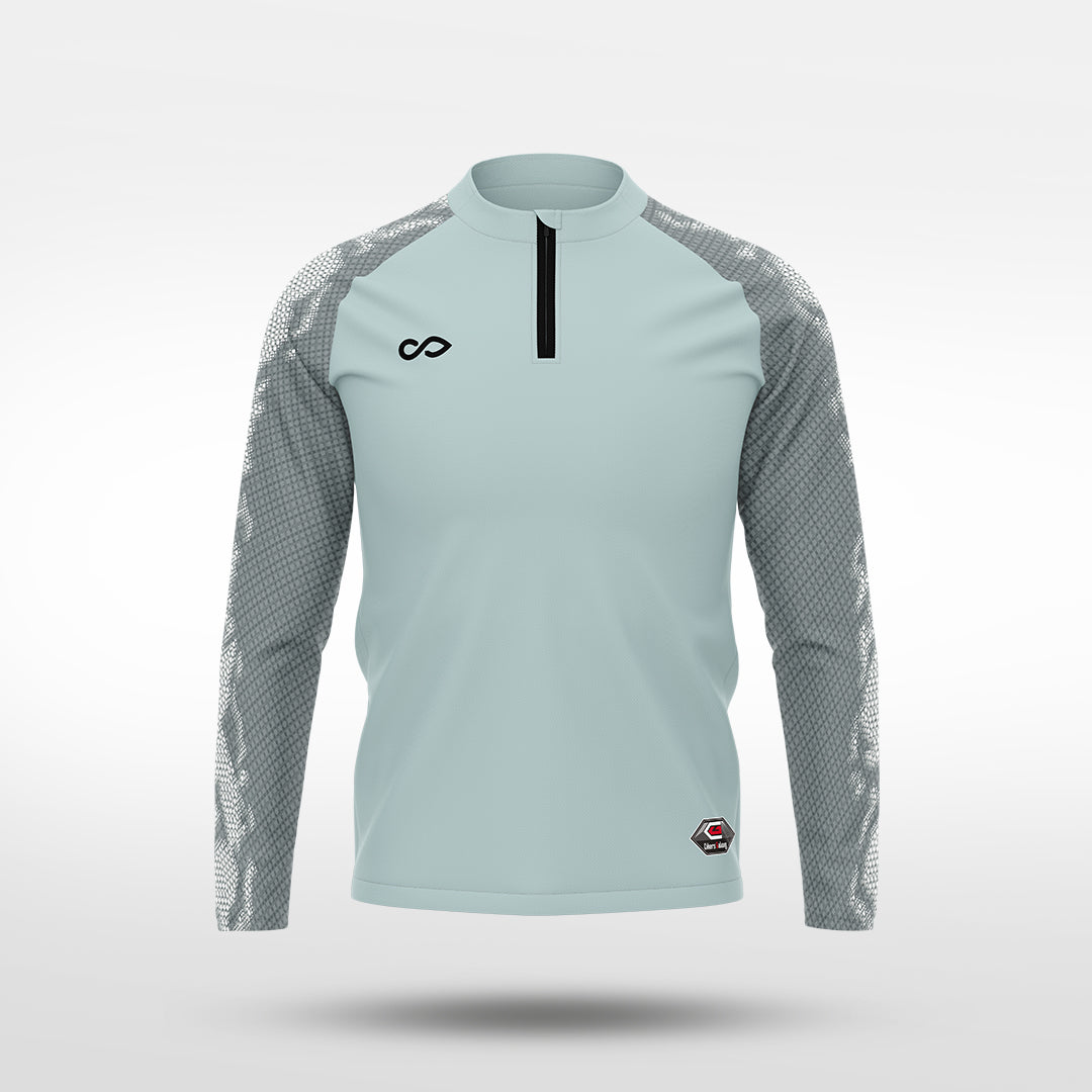 kid 1/4 Half Zip Vanta Series Noctra - AS233AAVG8 silver