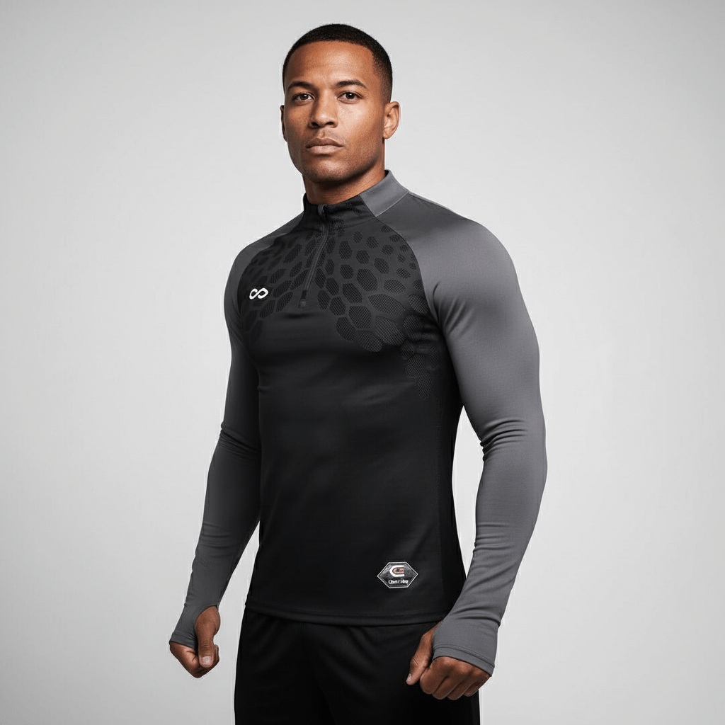 1/4 Half Zip Draken Gen 2 - AS233AAY1 black
