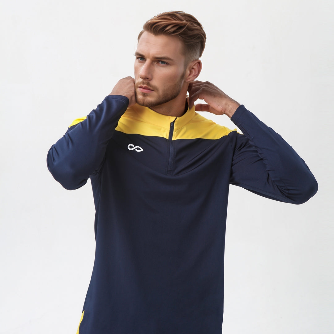 1/4 Half Zip Vanta Series Chiyo - AS233GYUS3 navy