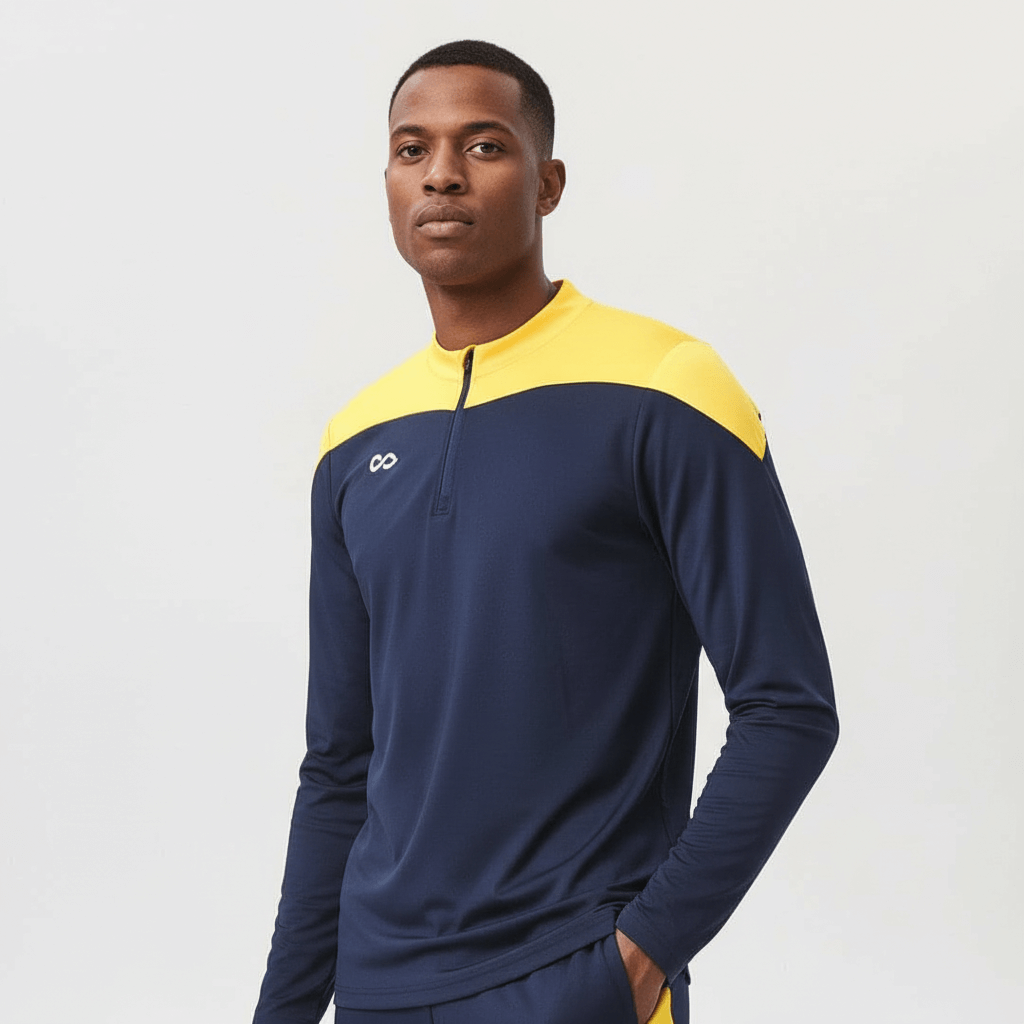 1/4 Half Zip Vanta Series Chiyo - AS233GYUS3 navy