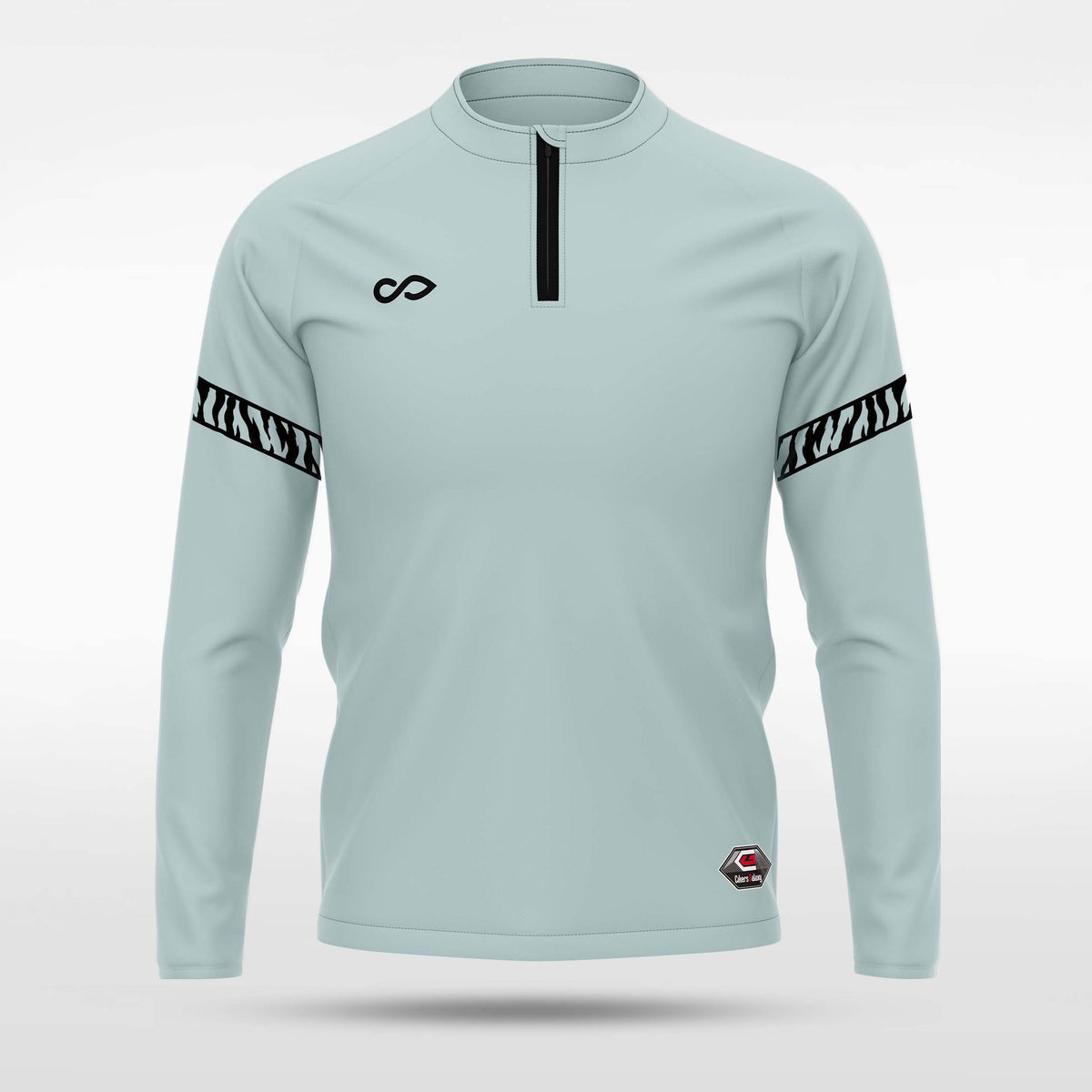 1/4 Half Zip Vanta PU Series Torgar - AS233XFHP3 silver