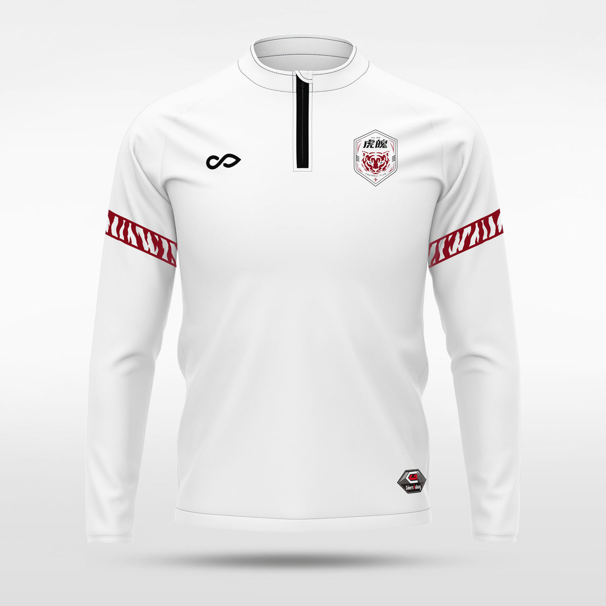 1/4 Half Zip Vanta PU Series Torgar - AS233XFHP3 white