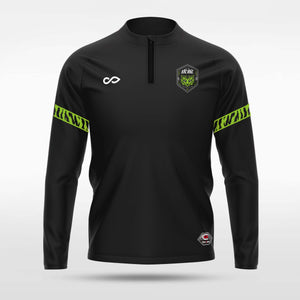 black green