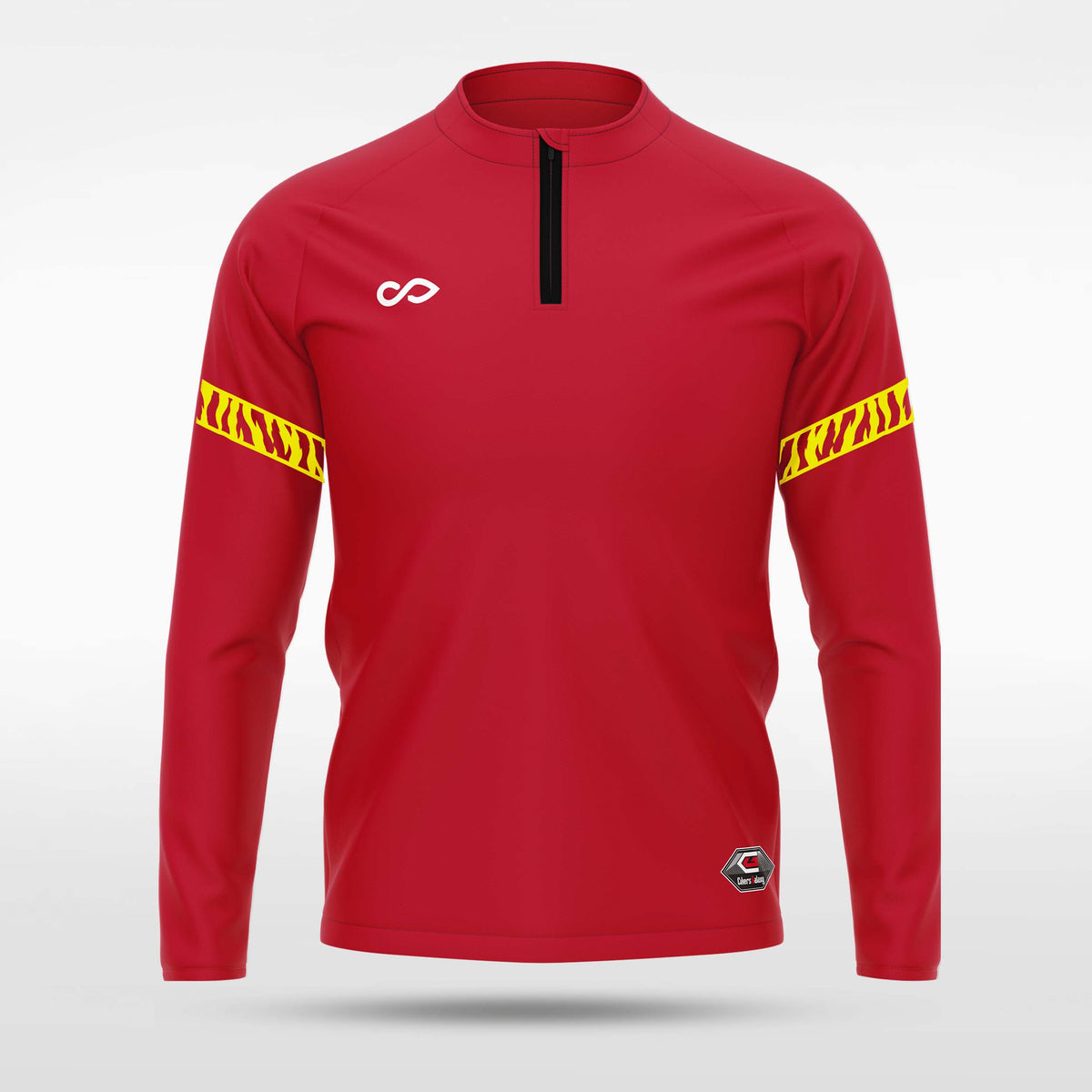 kid 1/4 Half Zip Vanta PU Series Torgar - AS233XFHP8 red