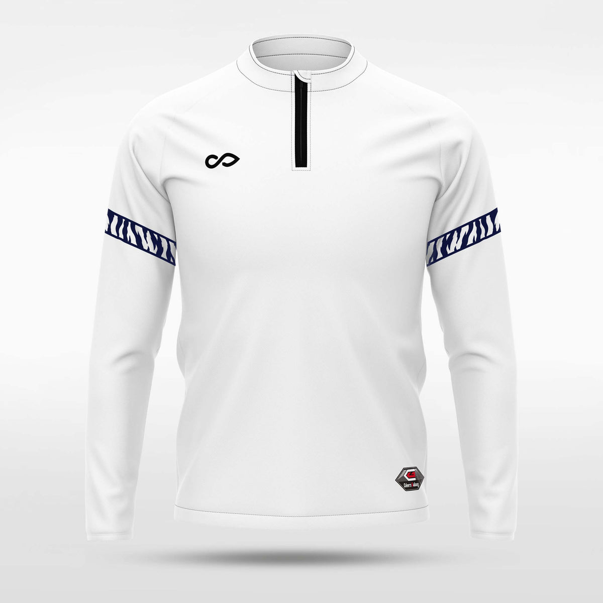kid 1/4 Half Zip Vanta PU Series Torgar - AS233XFHP8 white