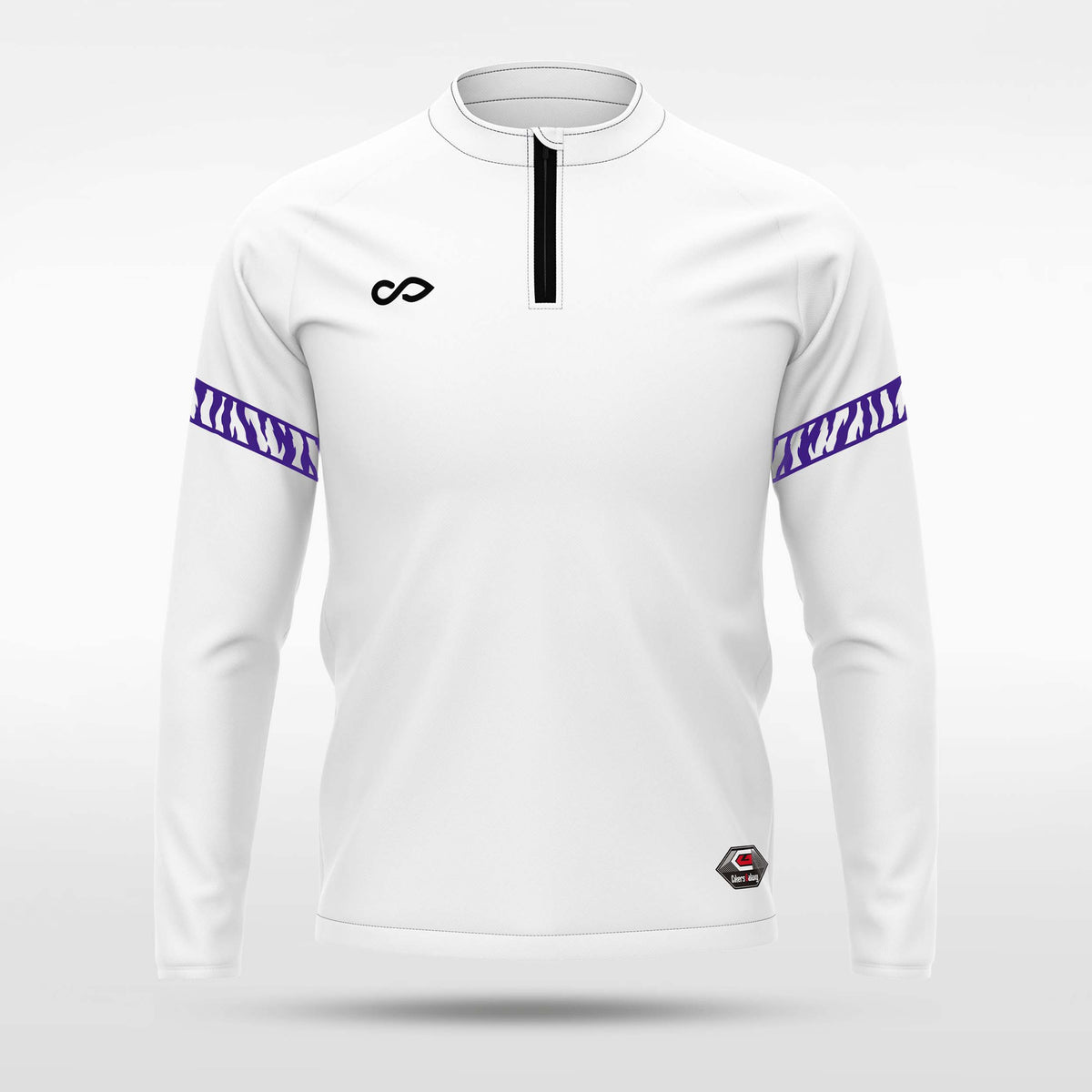 kid 1/4 Half Zip Vanta PU Series Torgar - AS233XFHP8 white