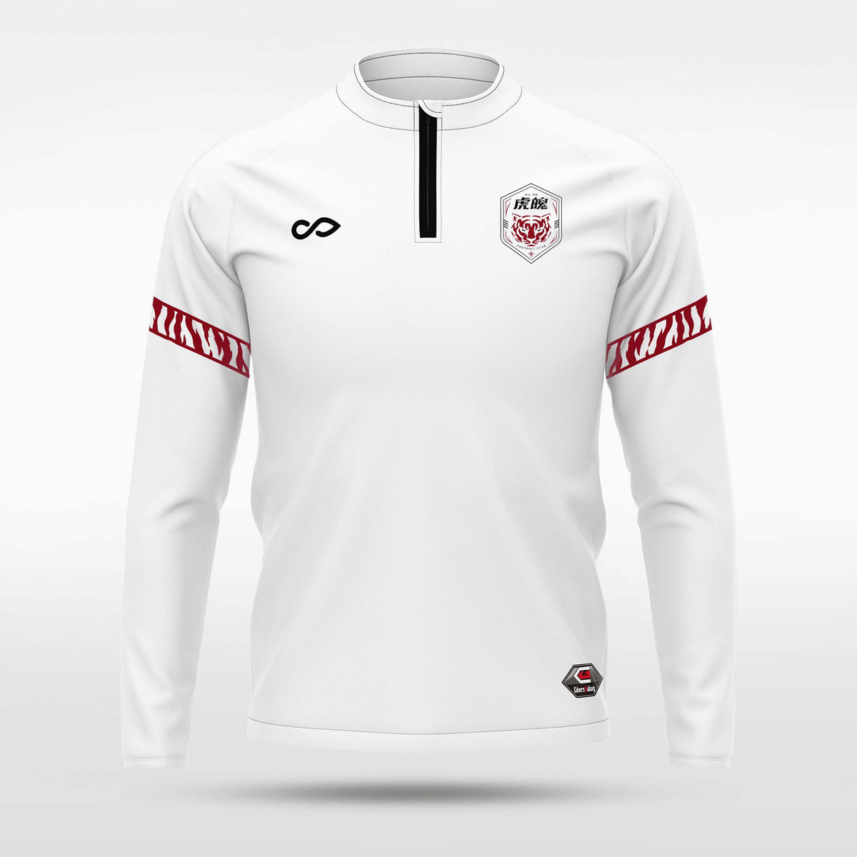 kid 1/4 Half Zip Vanta PU Series Torgar - AS233XFHP8 white