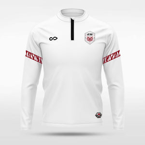 white red