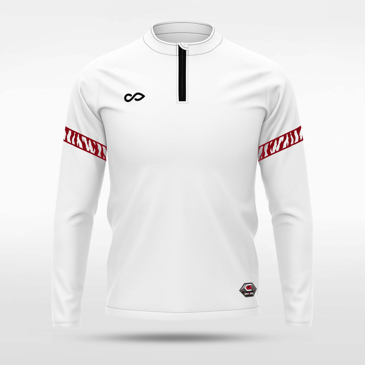 kid 1/4 Half Zip Vanta PU Series Torgar - AS233XFHP8 white