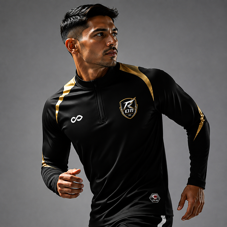 1/4 Half Zip Vanta PU Series Phantblade - AS233XFHR3 black
