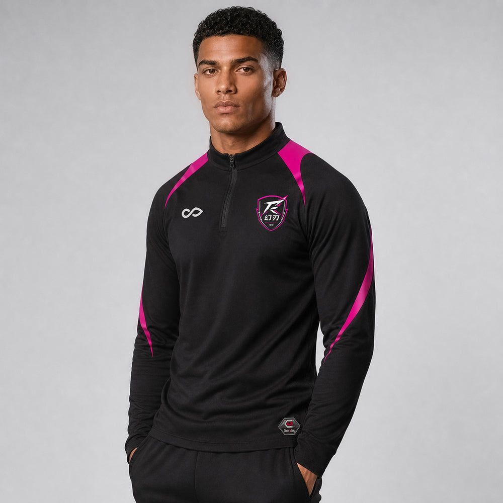 1/4 Half Zip Vanta PU Series Phantblade - AS233XFHR3 black