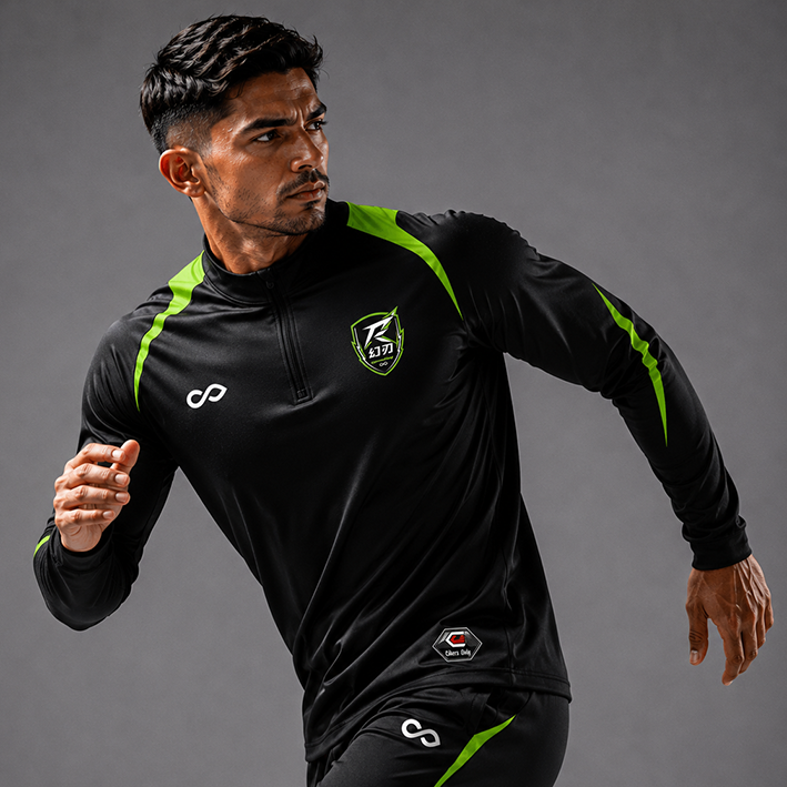 1/4 Half Zip Vanta PU Series Phantblade - AS233XFHR3 black
