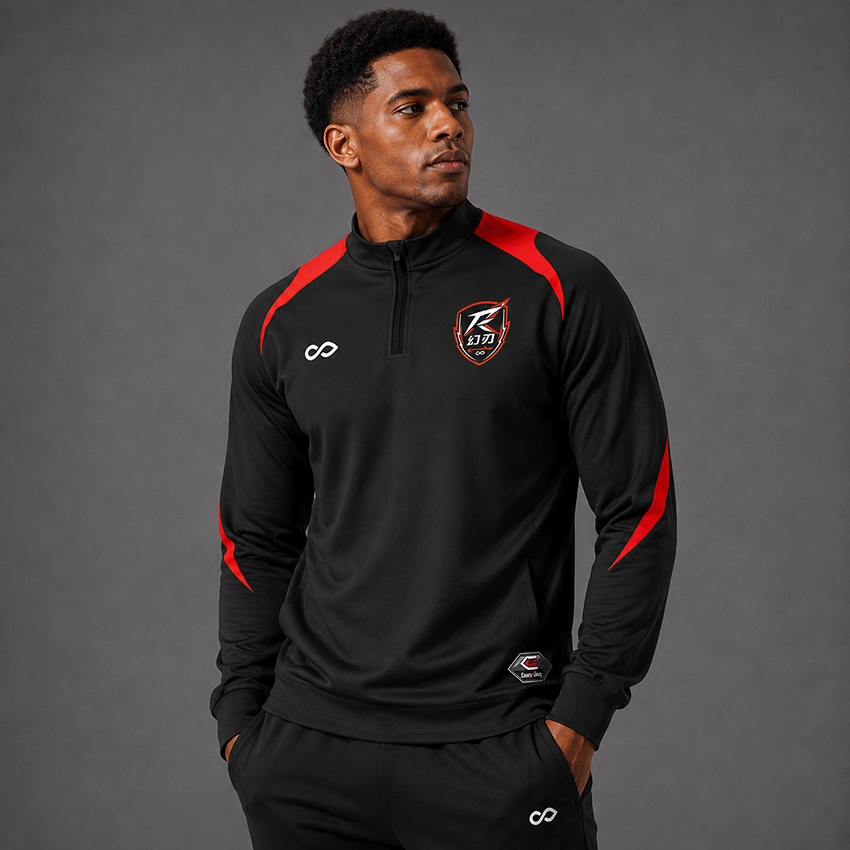1/4 Half Zip Vanta PU Series Phantblade - AS233XFHR3 black
