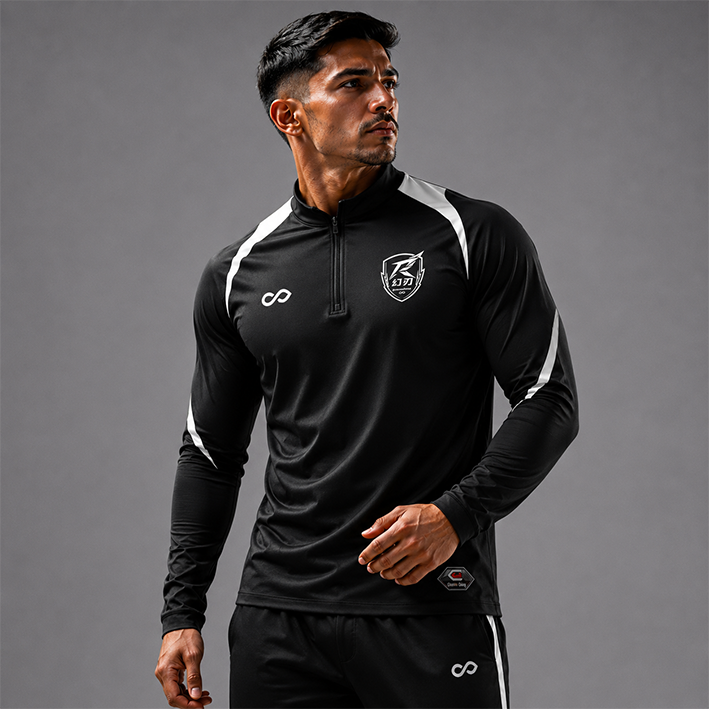 1/4 Half Zip Vanta PU Series Phantblade - AS233XFHR3 black