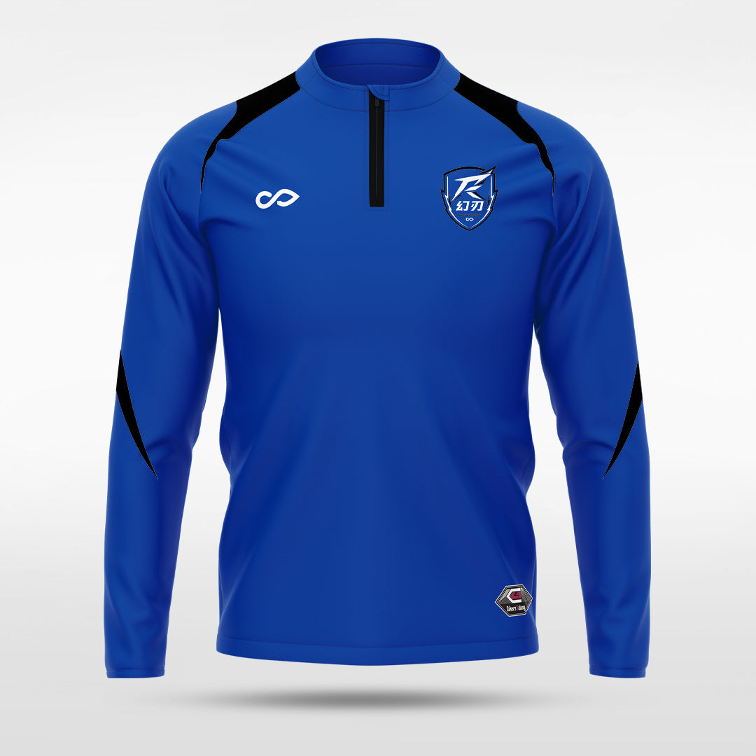 1/4 Half Zip Vanta PU Series Phantblade - AS233XFHR3 blue