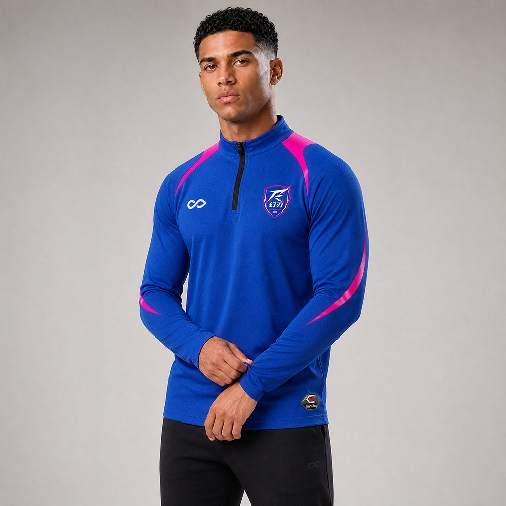 1/4 Half Zip Vanta PU Series Phantblade - AS233XFHR3 blue