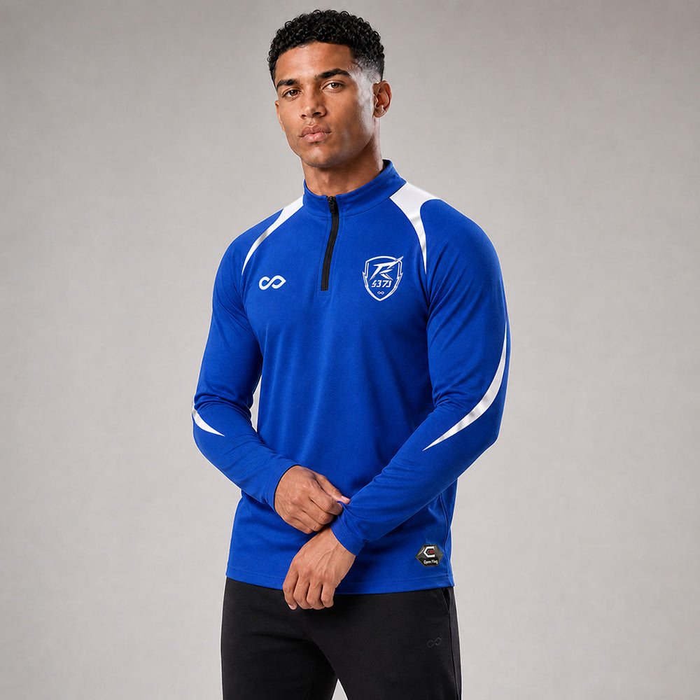 1/4 Half Zip Vanta PU Series Phantblade - AS233XFHR3 blue